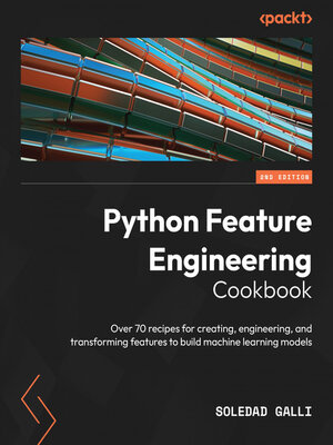 cover image of Python Feature Engineering Cookbook